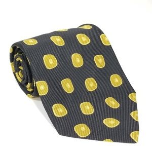 Vintage Giacomo Italian Tie with Geometric Shape